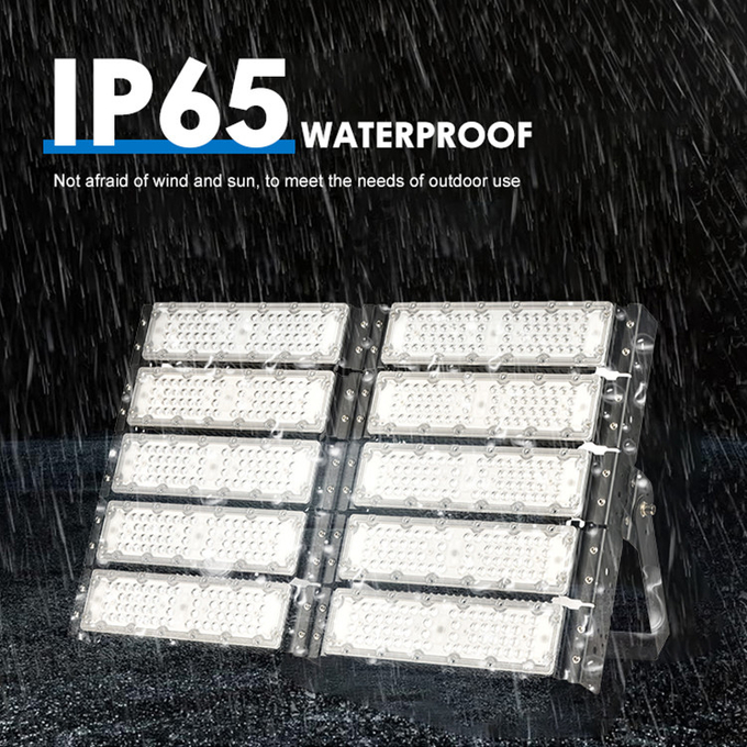 50w-600w Outdoor LED Modular Flood Light IP65 Customized
