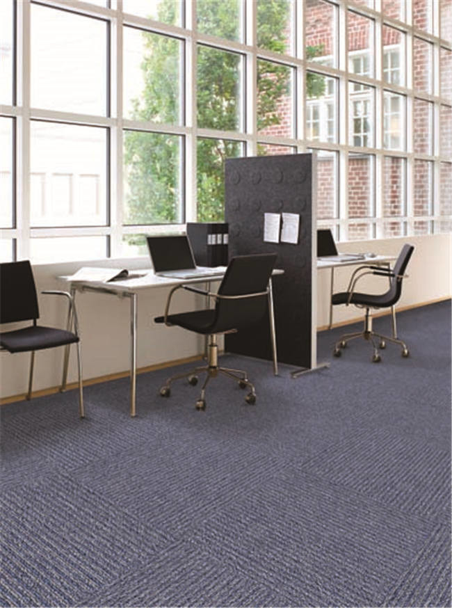 Meteor Shower Bitumen Backed Carpet Tiles / Industrial Office Carpet Tiles