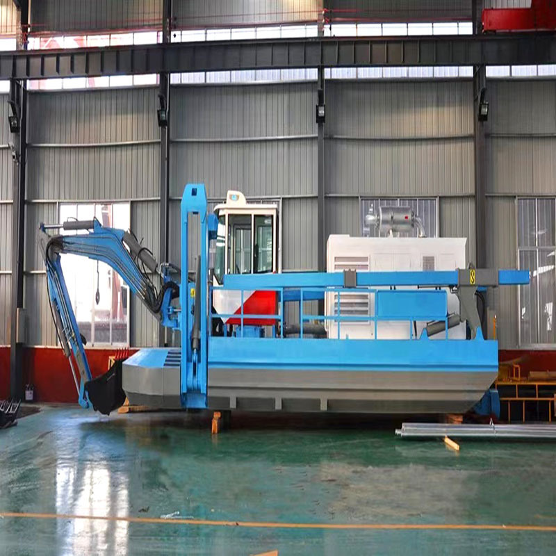 Factory Price Multipurpose Amphibious Bucket Dredger for Sale