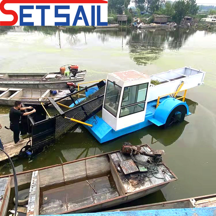 Seaweed Harvesting Boats Aquatic Weed Harvester for Sale