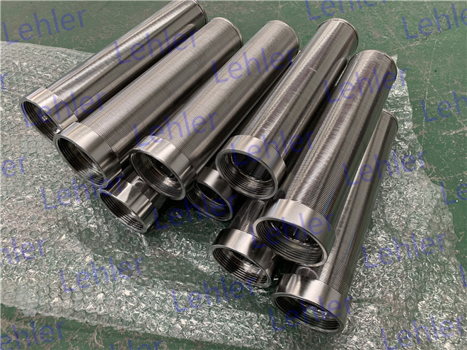 SUS 304 316 Wedge Screen Filter Tube For Coal Mine Industry
