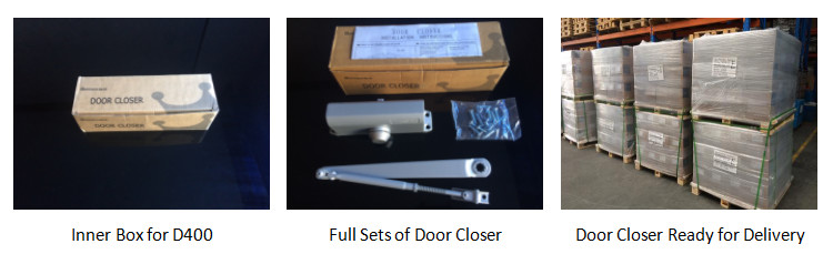 Medium Duty Residential Door Closer Size 4 For 60 - 85kg Outside Wooden Door