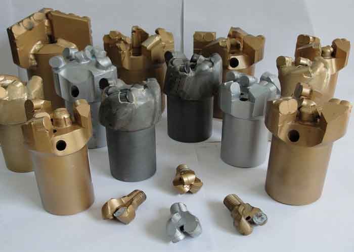 High Performance Water Well Drill Bits / 3 Wings Drill Bit Construction