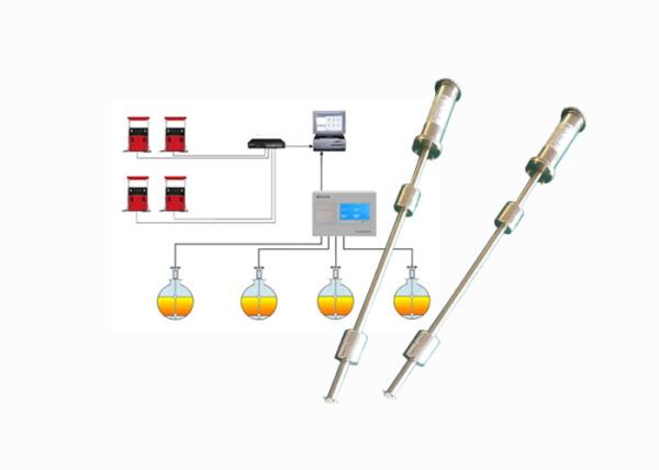 Gasoline Station Use 600 - 4000MM Measuring Fuel Tank Alarm Automatic Tank