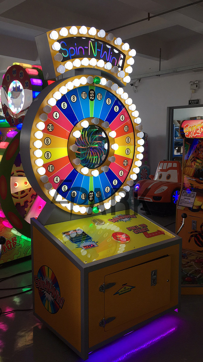Spin n Win Prize Arcade Redemption Game Machine 12 Months Warranty