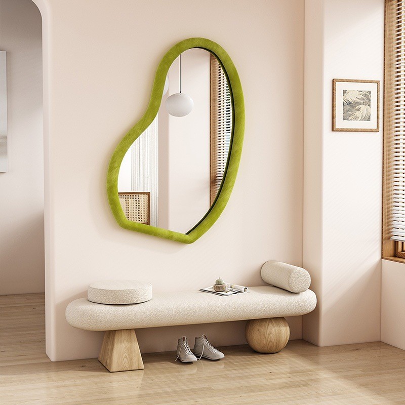 Custom Standing Arched Floor Mirror Full Length 78x108cm