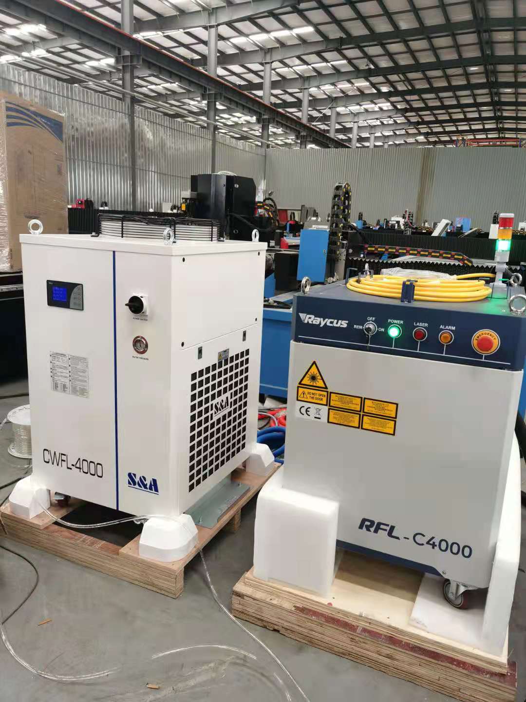 Carbon Iron Aluminum Fiber Laser Cutting Machine For Metal