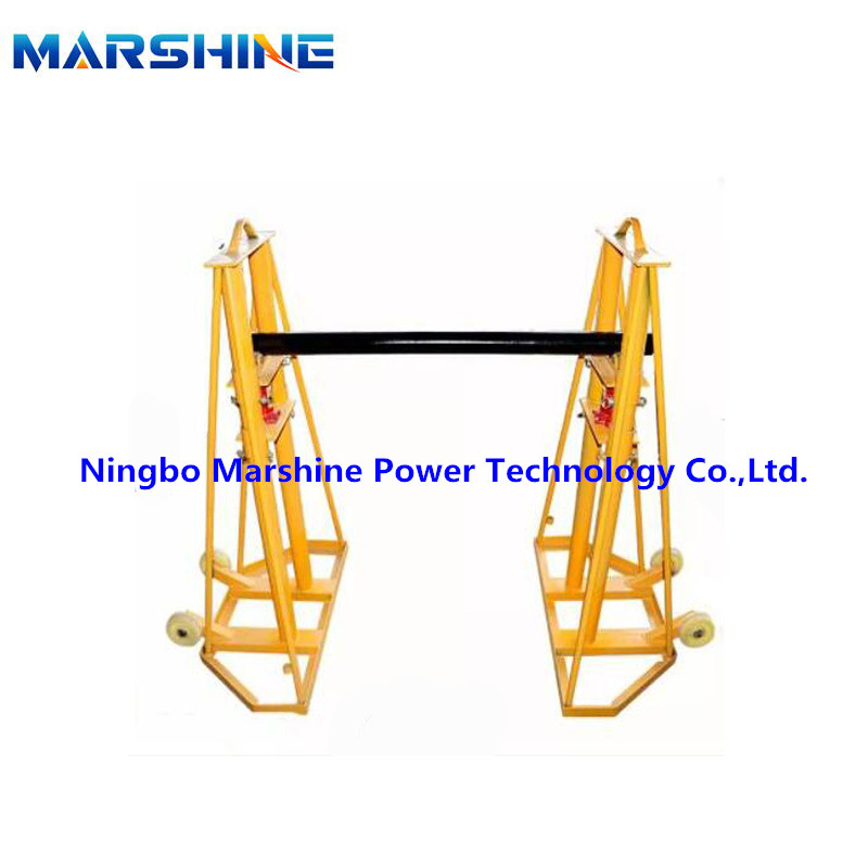 5 Ton Mechanical Cable Pay-off Stand for Supporting or Lifting