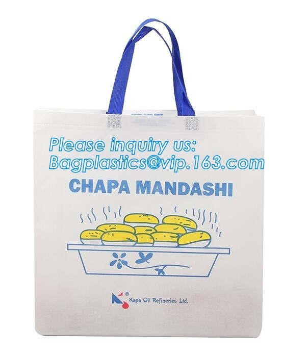 Wholesale factory custom fashion laminated non woven bag, Shopping printing fabric insulated foldable bag, custom pp non