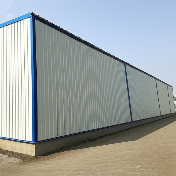 Quality Customized Snow Load Capacity Industrial Steel Storage Facility featuring Sandwich Panel Wall Panel Design for sale