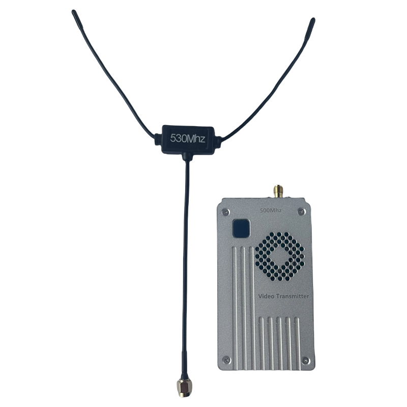 500-600Mhz FPV Video Transmitter 5 Watt Private Mold FM Wireless Analog Transmitter and Receiver with 8 Channels