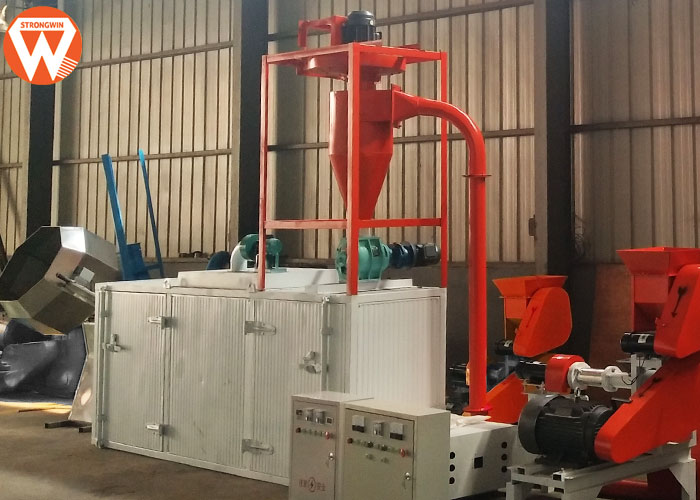 fish feed dryer machine
