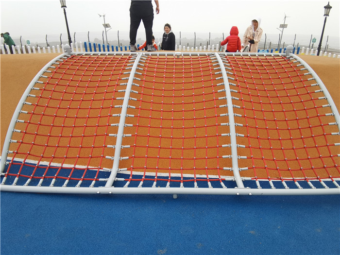 16mm 6 Strand Twist PP Combination Rope With Accessories For Climbing Net
