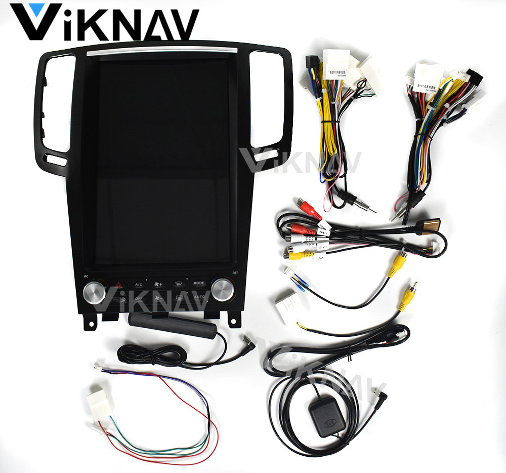 ABS 12.1inch Car Radio Multimedia Player For Infiniti G25 G37 2004-2015