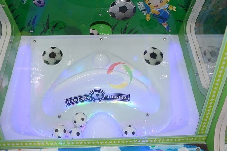 Ball Shooting Happy Baby Football Soccer Game Machine Coin Operated For Children