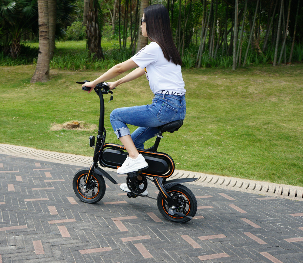 Lithium Battery Powered 12 Inch Eco Electric Bike for Eco-Friendly and Modern Commuting