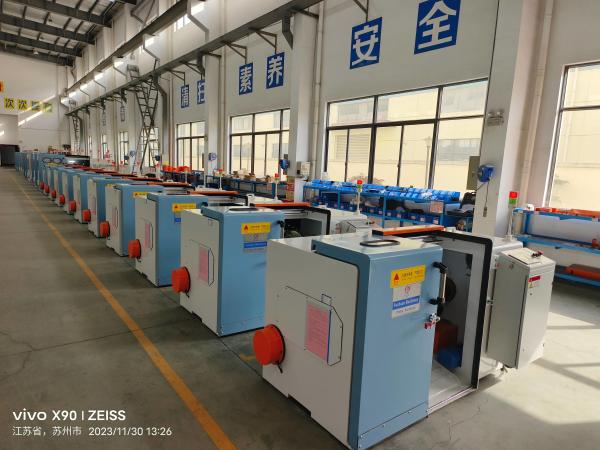 Customized High Speed Wire Cable Manufacturing Machinery For Production