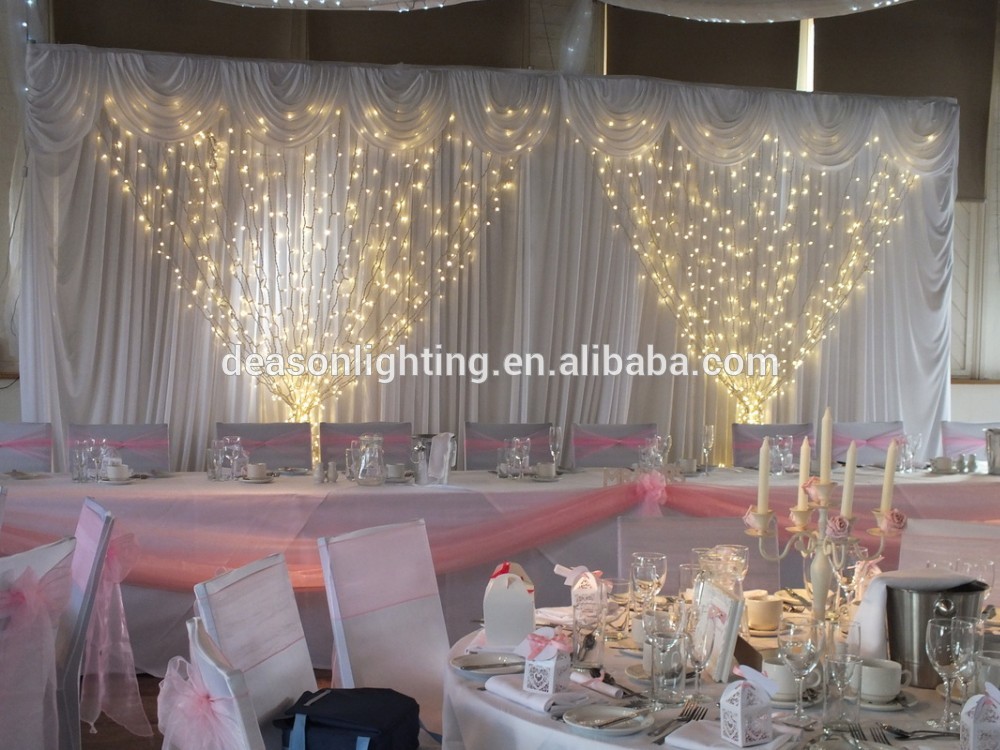 fairy lights curtain backdrop