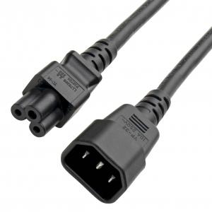  C14 To C5 Power Adapter Cord 7a 250v 18 Awg Manufactures