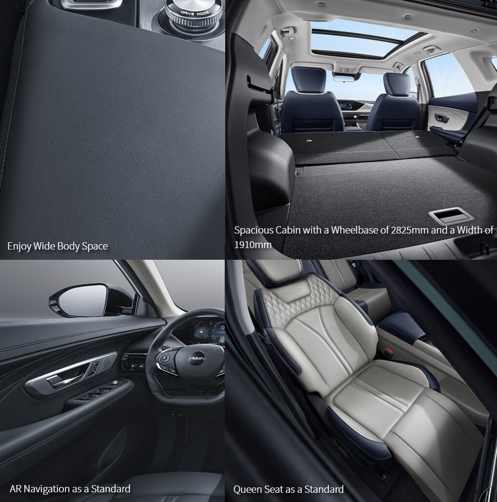 s Best Hybrid SUV Dongfeng Aeolus Huge Small SUV with Multi-function Steering Wheel