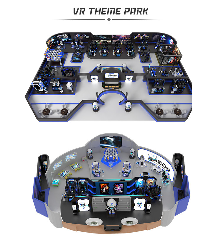 Customized Virtual Reality Playground VR Game Multiplayer One Stop