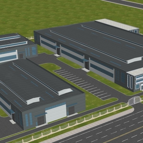 Light Steel Structure Prefabricated Construction Building for Warehouse