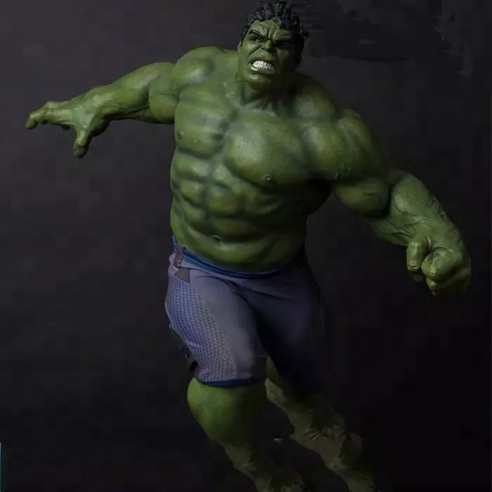 Street Custom Fiberglass Products Real Resin Marvel Figure Statues