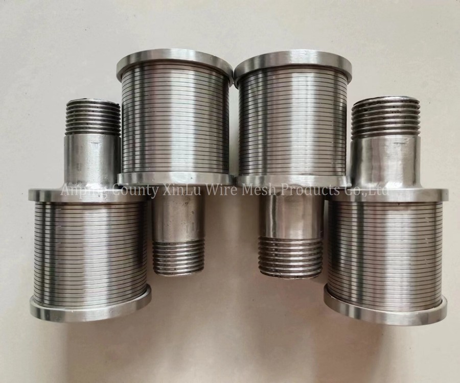 Easy Install Hastelloy C Wire Wrapped Screen Nozzle for Duplex Stainless Steel 2205 Johnson Filter Nozzle