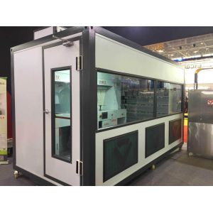 Professional Paint Mixing Room with Controlled Environment and Advanced