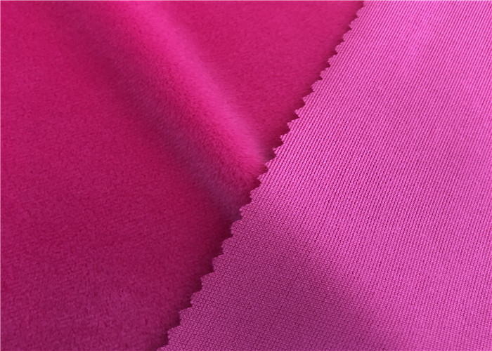 Silver Fox Gold Mink Spandex Velvet Fabric Elastic Single Sided