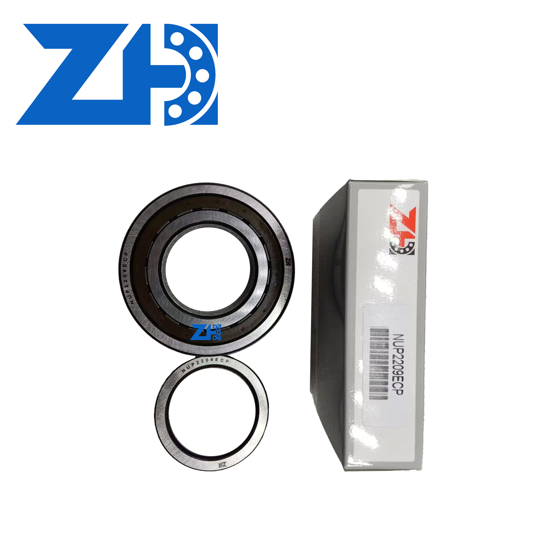 NUP2209ECP Cylindrical Roller Bearing GCR15 Material