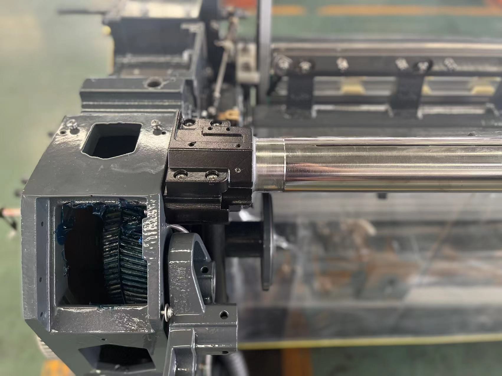Double Pump Polyester Weaving Textile Water Jet Loom High Speed 230 Cm