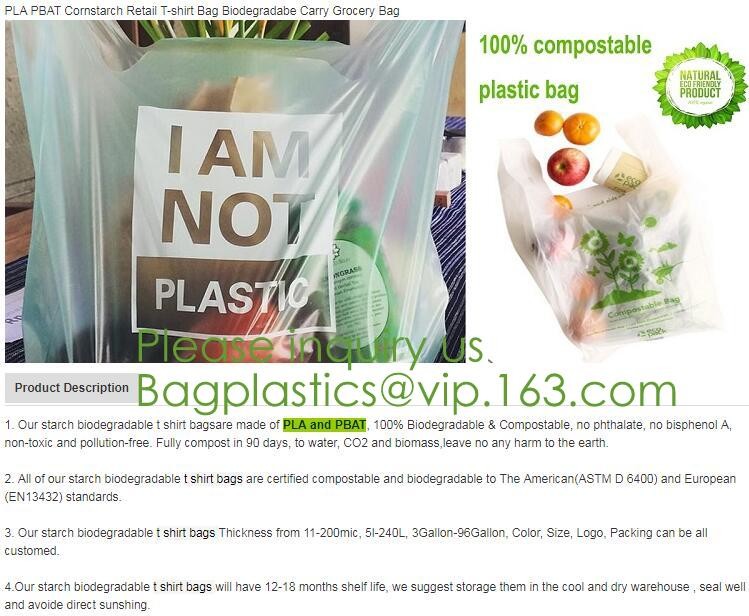 Eco-friendly Roll Compostable Plastic Bag Drawstring Biodegradable Garbage Bags,cornstarch custom compostable biodegrada