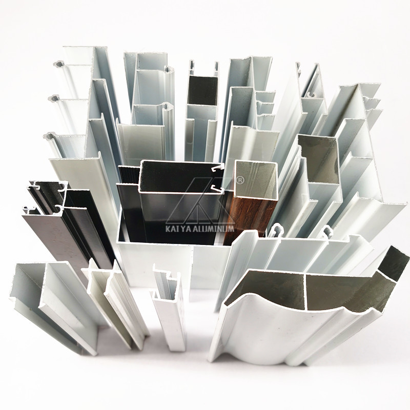 6061 Anodized Aluminum Window Frame Extrusion Profiles For Jamb Dominica