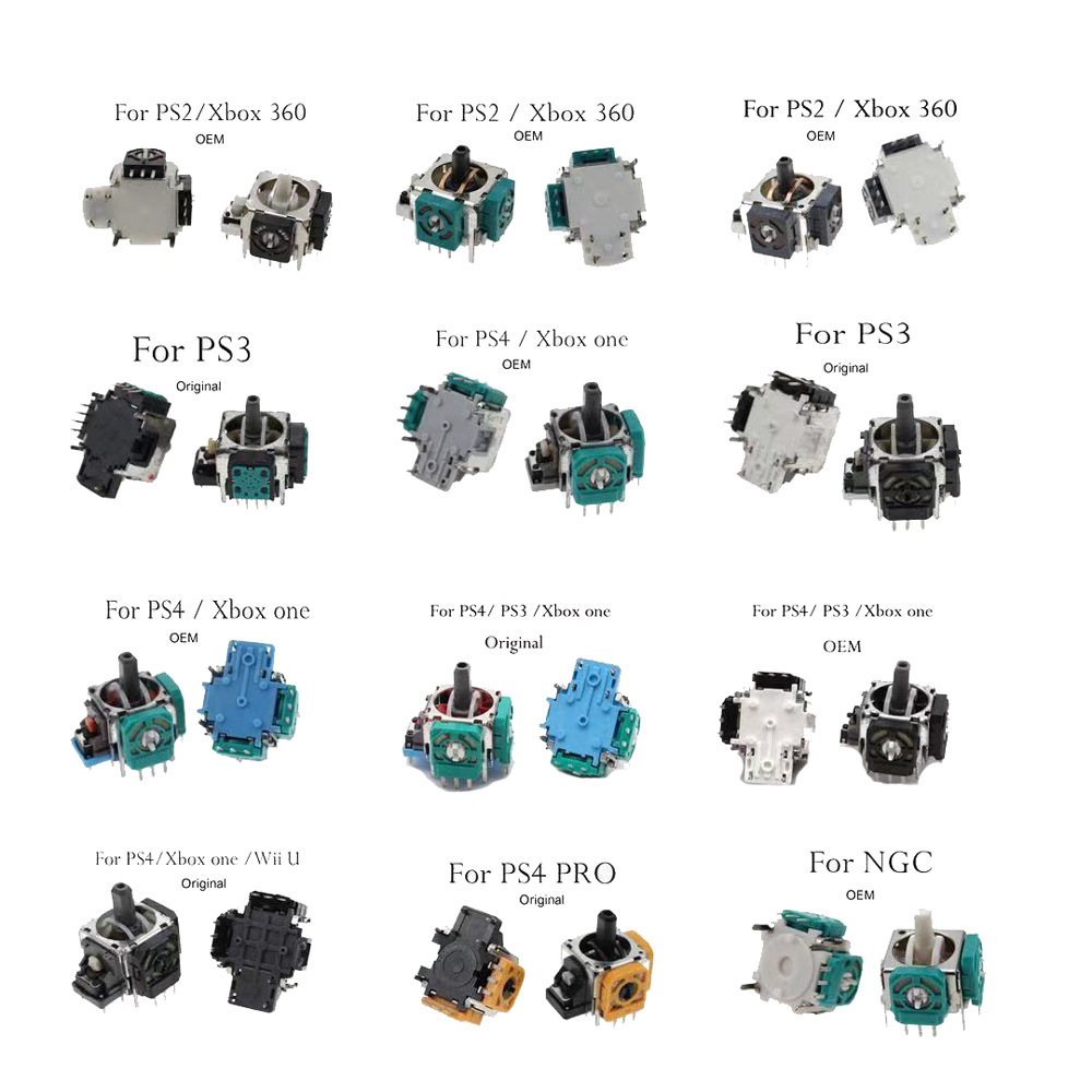 Wholesale Green blue 3D Joystick Universal joystick for PS3/PS4/Xbox 360/ Box One