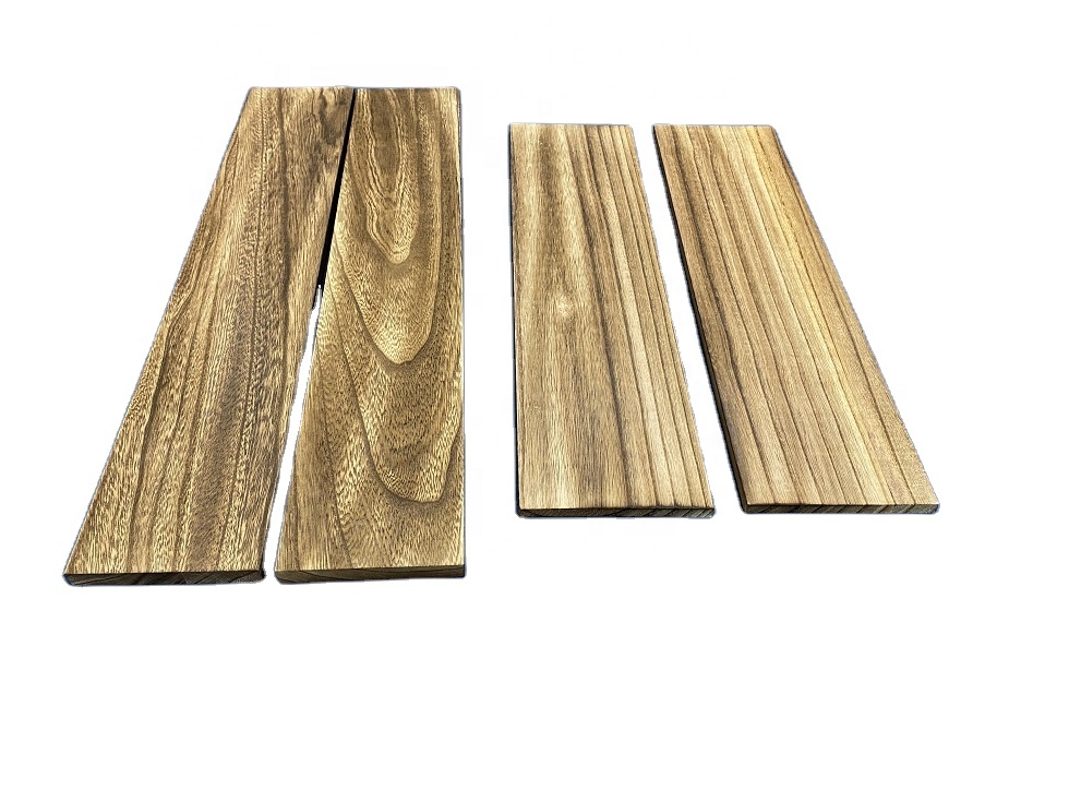 Rustic Floating Shelves Wall Mounted Type with Paulownia Wood Boards Craftsmanship