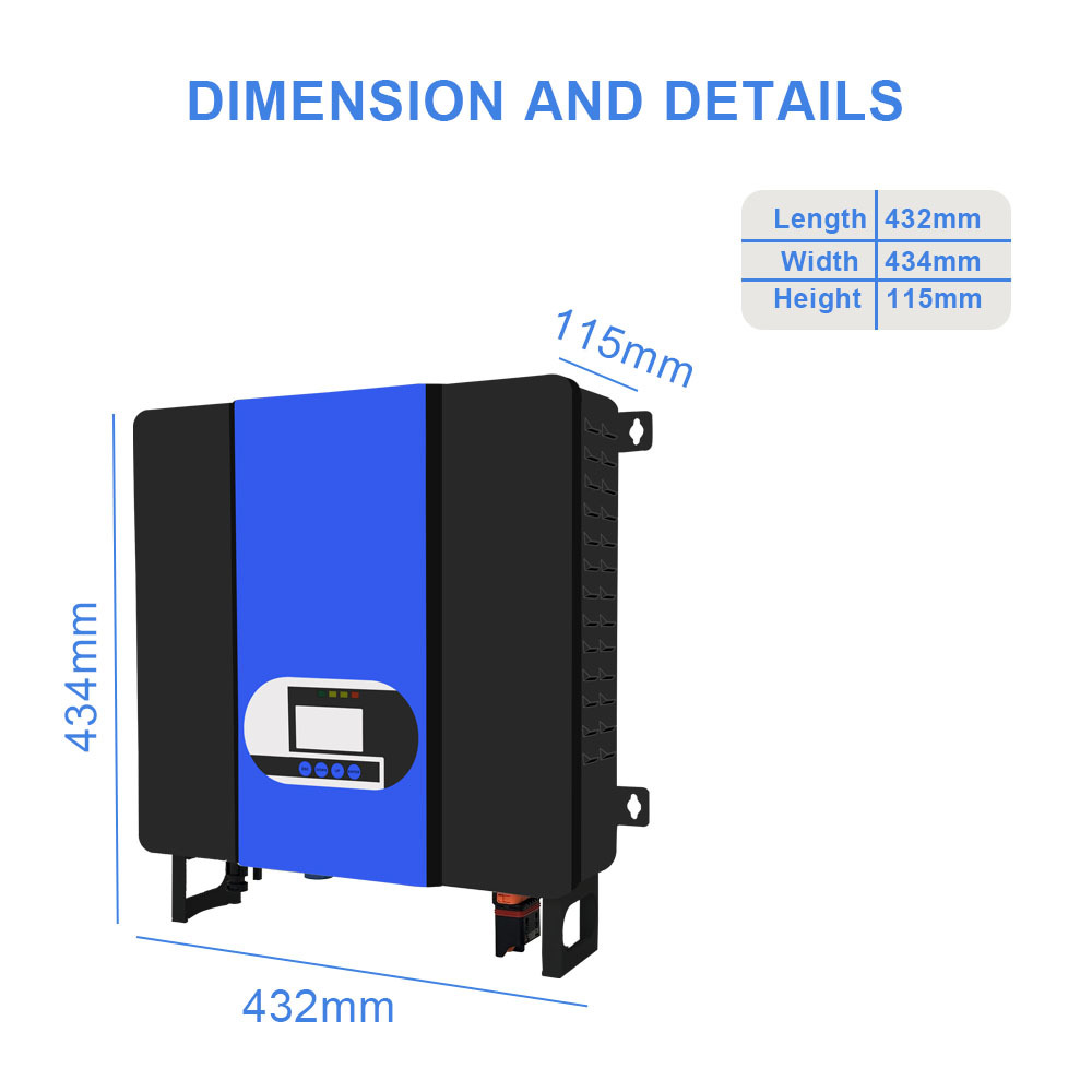 3.5KW 24V MPPT Off Grid Wifi All in One Home Hybrid Inverter