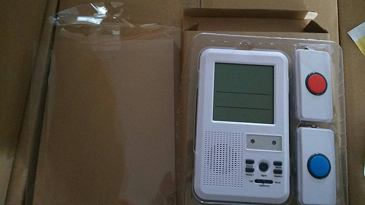 Wireless Doorbell with Personal Emergency Alert choose from 23 chimes CX-3056J
