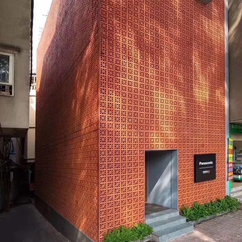 Chinese Garden Decorative Terracotta Bricks Glossy Handmade Wall Terracotta Tiles