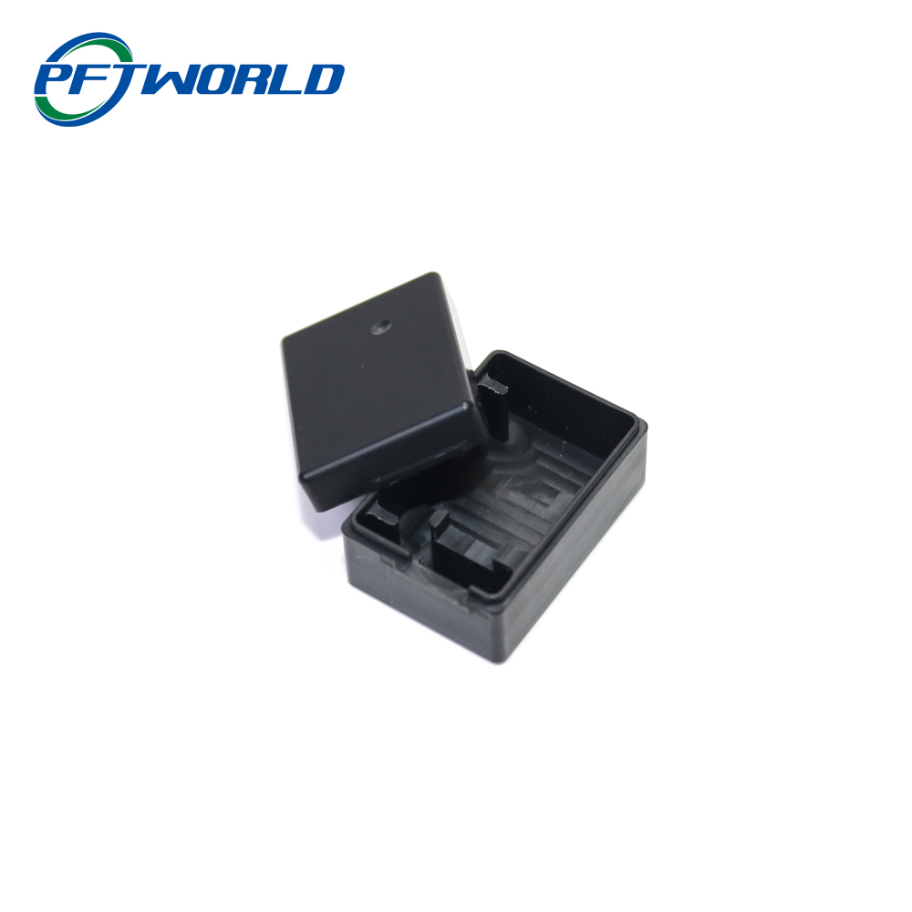 Injection Molding Parts, Customized ABS Box, Black Accessories
