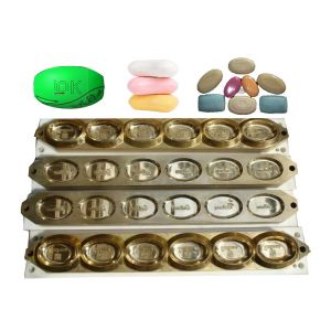 Surface Finish Toilet Soap Press Die Copper Soap Mould with Long Service Life