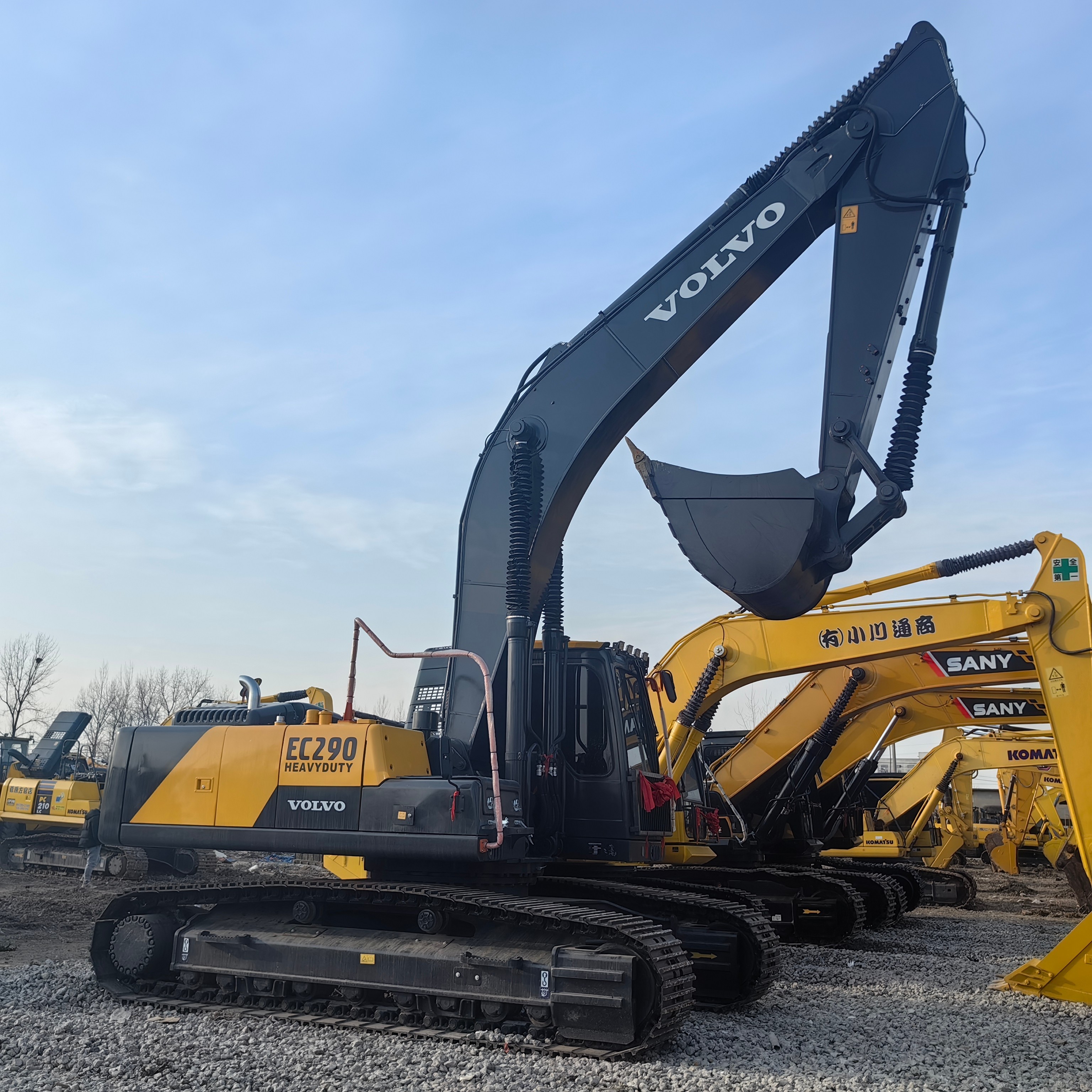 Imported Used Volvo Excavators Ec290 29ton Tracked Digger Heavy Equipment Machinery