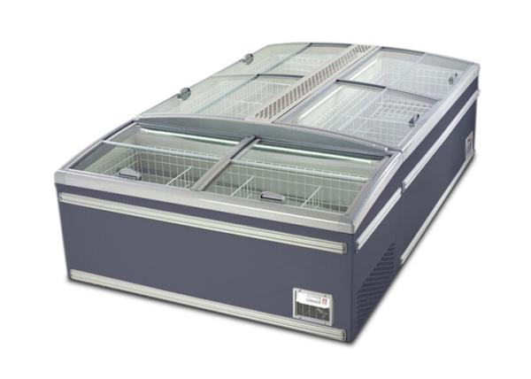 Commercial refrigeration Upright Island Combination Freezer -18 Degree Eco