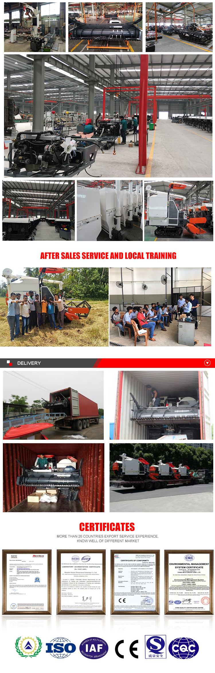 4LZ-5.5 Wishope Kubota Similar Type Rice Combine Harvester