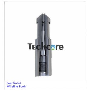 Pear Drop Type Oil Well Downhole Slickline Rope Socket Wireline Tools