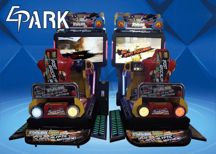 Cheap Double Players old style classic arcade Racing Game Machine Alloy Steel Structure With 1 Year Warranty