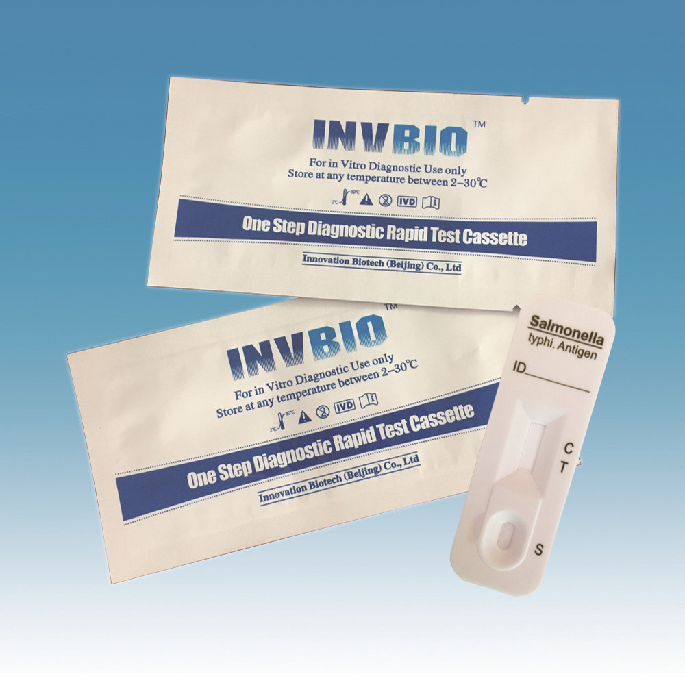 Typhoid Ag Rapid Card Test Whole Blood / Serum Medical IVD