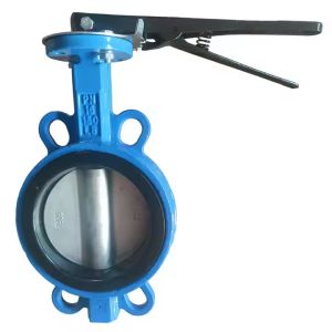 Customizable Ductile Iron Disc Centerline Handle To Clamp Butterfly Valve