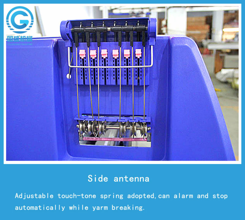 Computerized Three System 52 Inch Blanket Knitting Machine Home