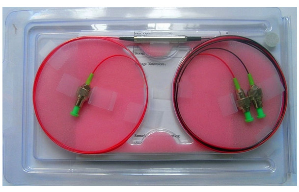 980/1550 PM Fiber Optic Splitter WDM Single Model PM Type With FC/APC Connectors